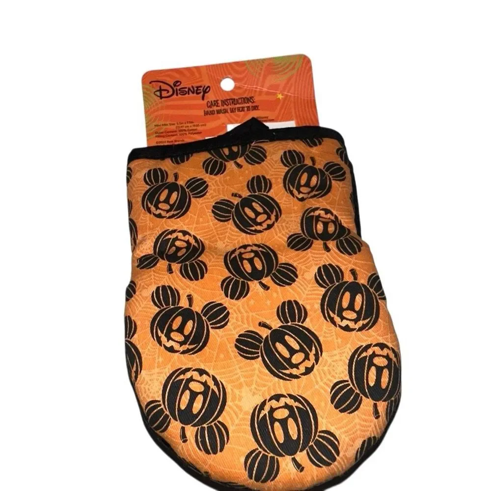 Disney Mickey Mouse halloween fall 2 pack oven Mitts NEW